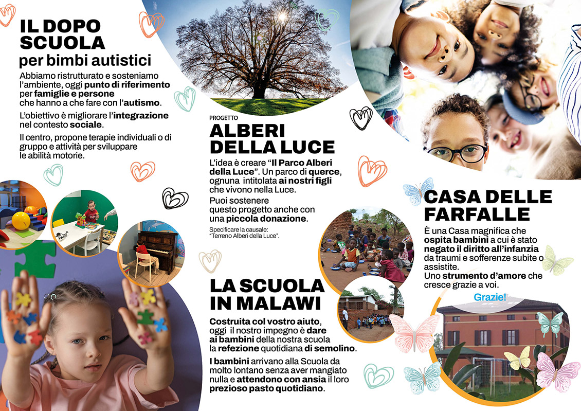 5 x mille Fondazione Casa dell'Albero Onlus 5 x mille Fondazione Casa dell'Albero Onlus