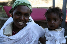 Opere realizzate. Installazione del primo pozzo in Etiopia.