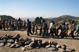 Opere realizzate. Installazione del primo pozzo in Etiopia.